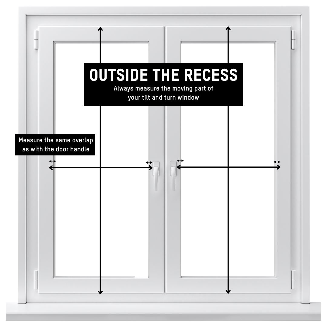 measure tilt and turn window blind